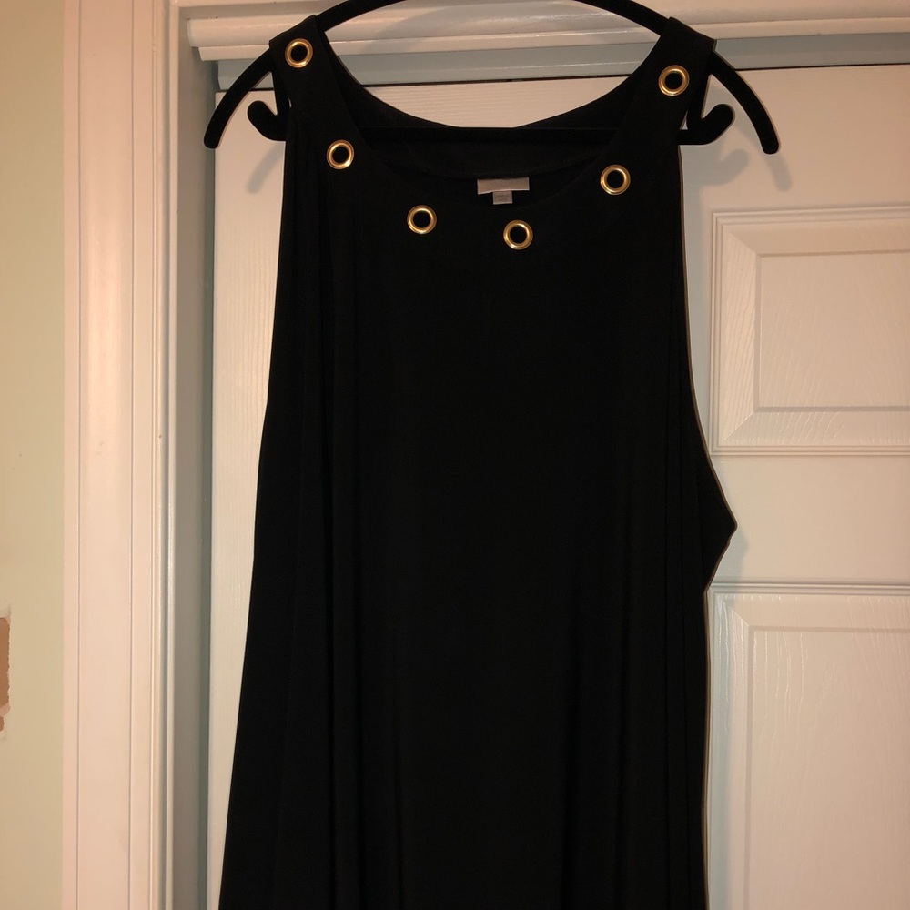 Black tank top